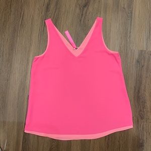 Lilly Pulitzer reversible silk Tank, sz M, NWOT